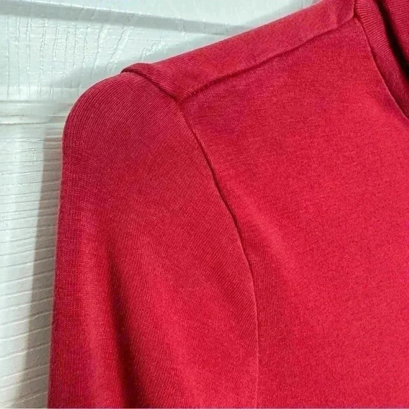 Wind River Turtle Neck Shirt Long Sleeved Red Size Small - Picture 4 of 16